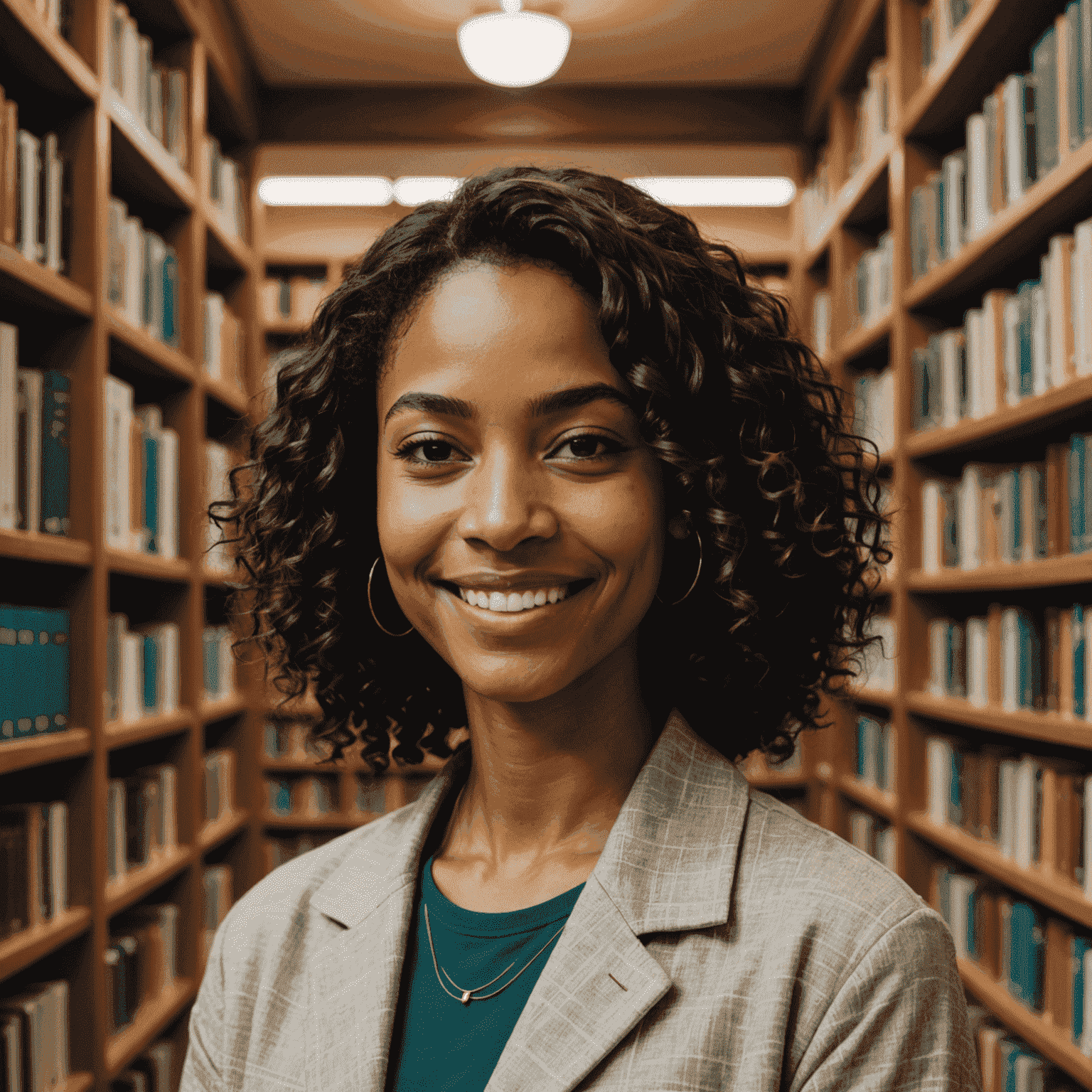 Capa do primeiro livro de Simone Tebet, mostrando a autora sorrindo com um fundo de biblioteca